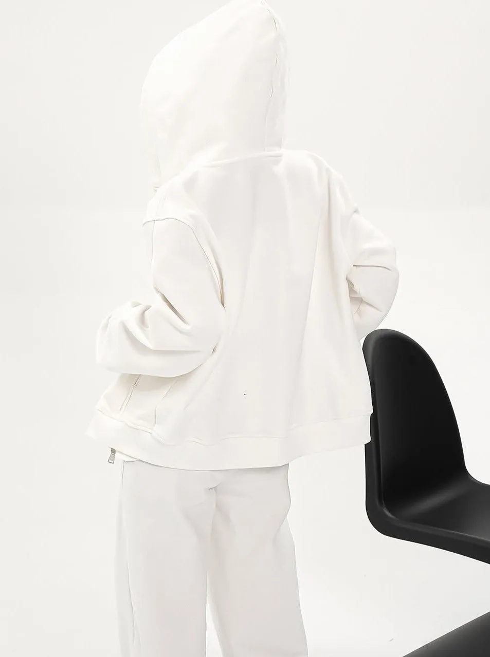 Basic Zip-Up Hoodie Jacket