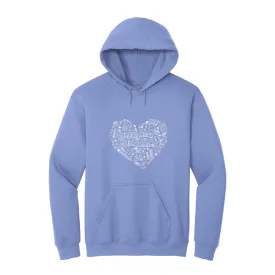 Board Game Besties Heart Hoodie