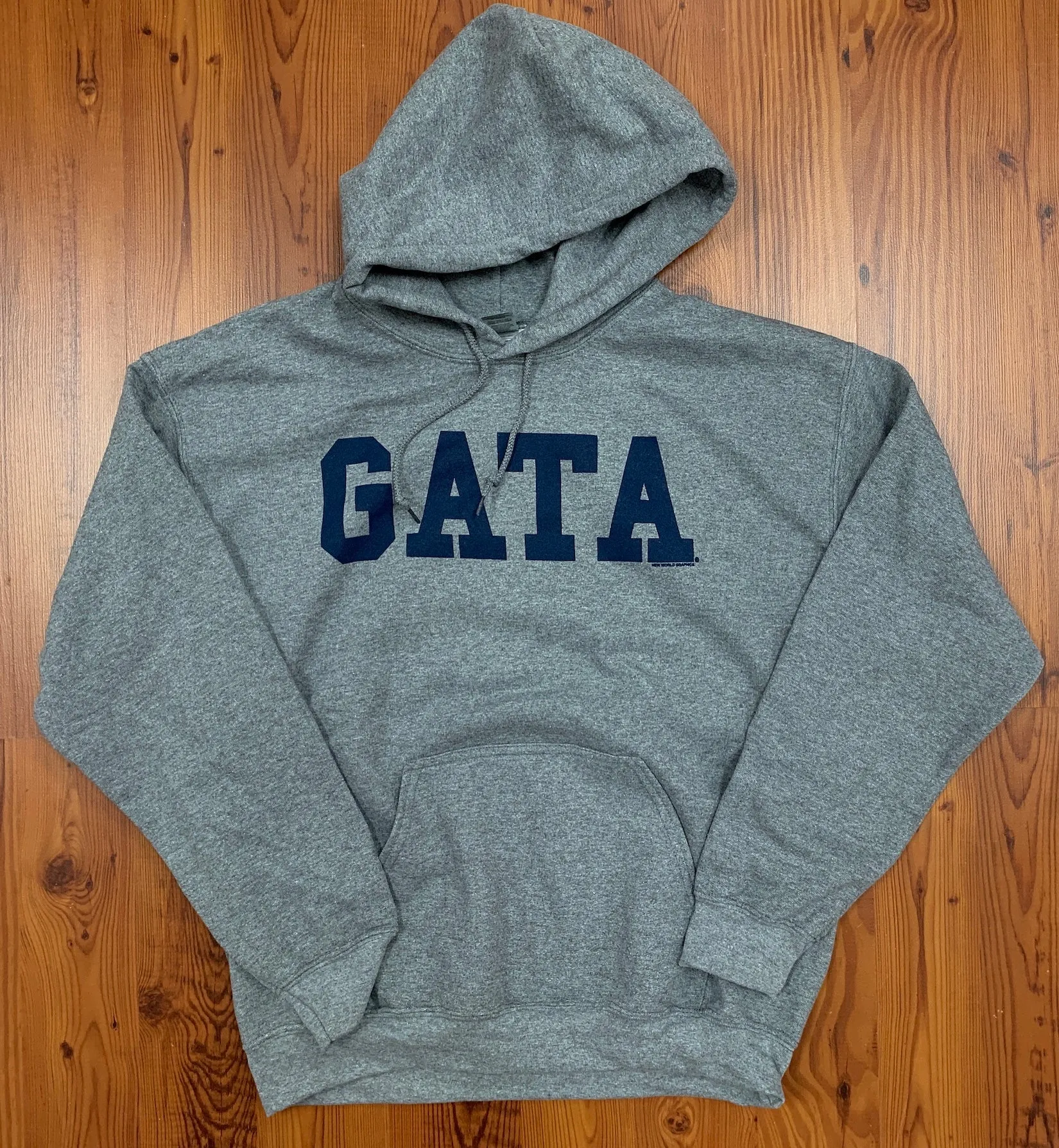 Classic GATA Hoodie - Graphite Heather