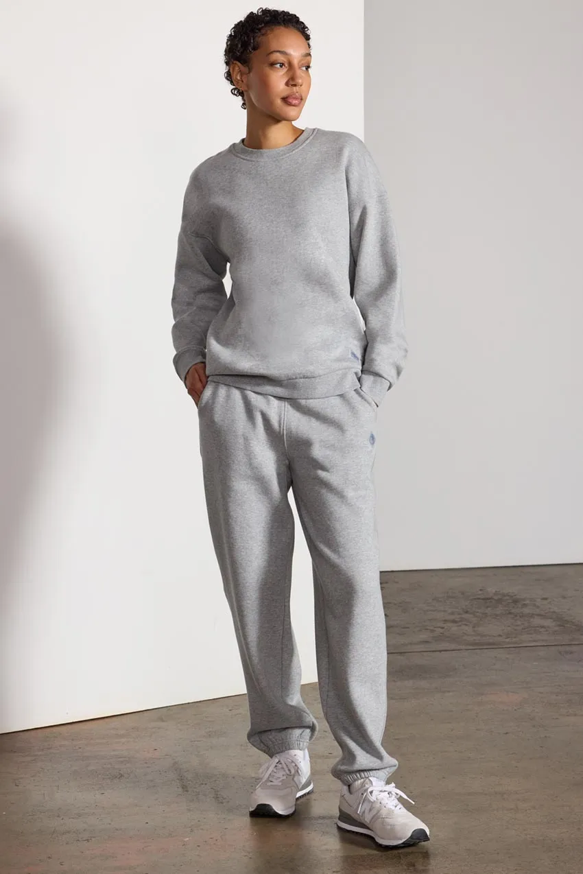 Comfort Fleece Relaxed Jogger - Htr Concrete
