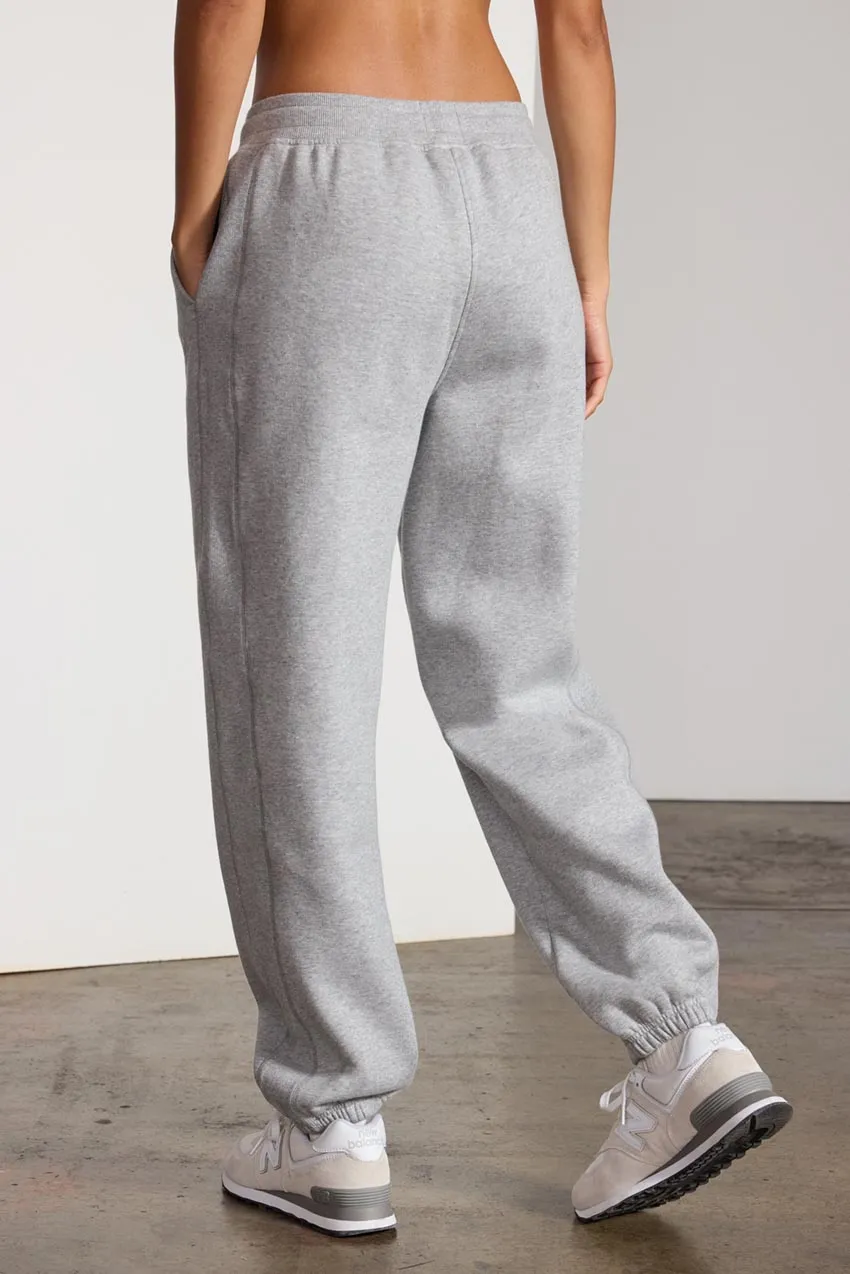 Comfort Fleece Relaxed Jogger - Htr Concrete