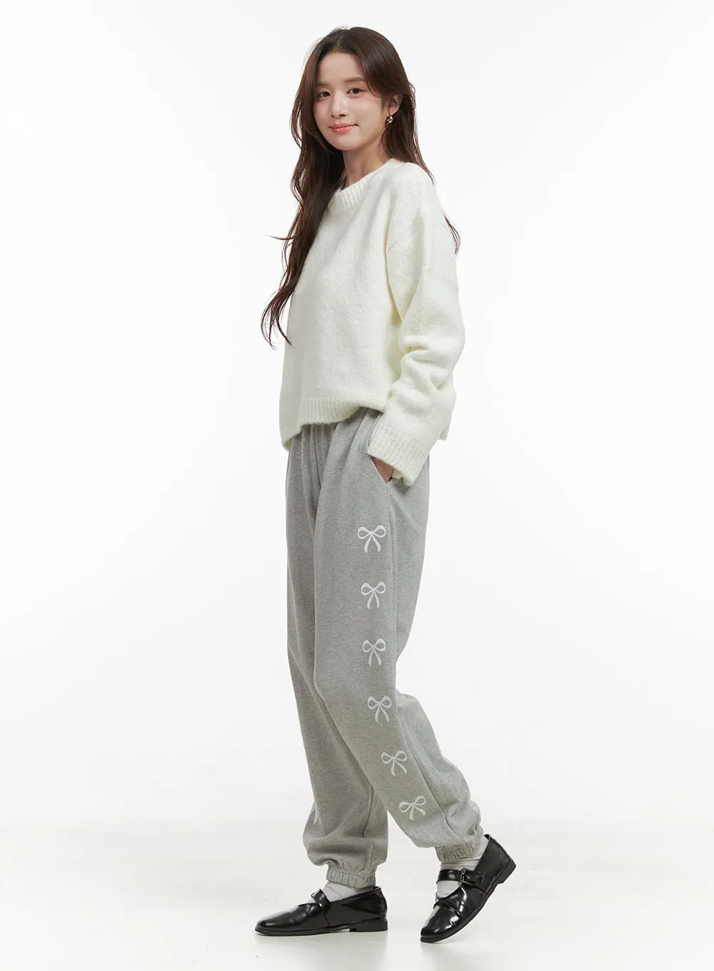 Cozy Ribbon Sweatpants OO421