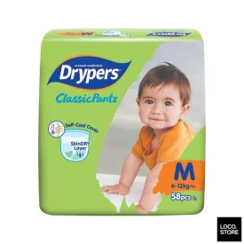 Drypers ClassicPantz M Mega  58s