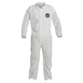 DuPont™ Proshield 10 Coveralls White with Open Wrists and Ankles, White, 4X-Large, PB120SW-4XL
