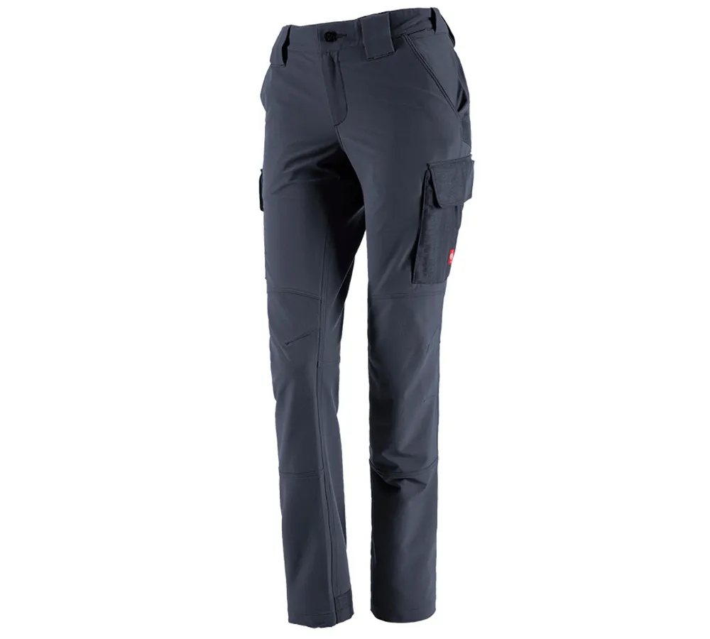 Funct. cargo trousers e.s.dynashield solid, ladies