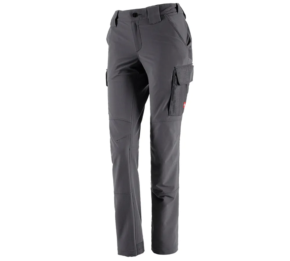 Funct. cargo trousers e.s.dynashield solid, ladies