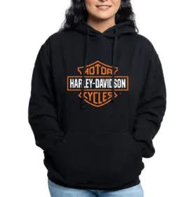 Harley-Davidson Womens Classic Hoodie - Black