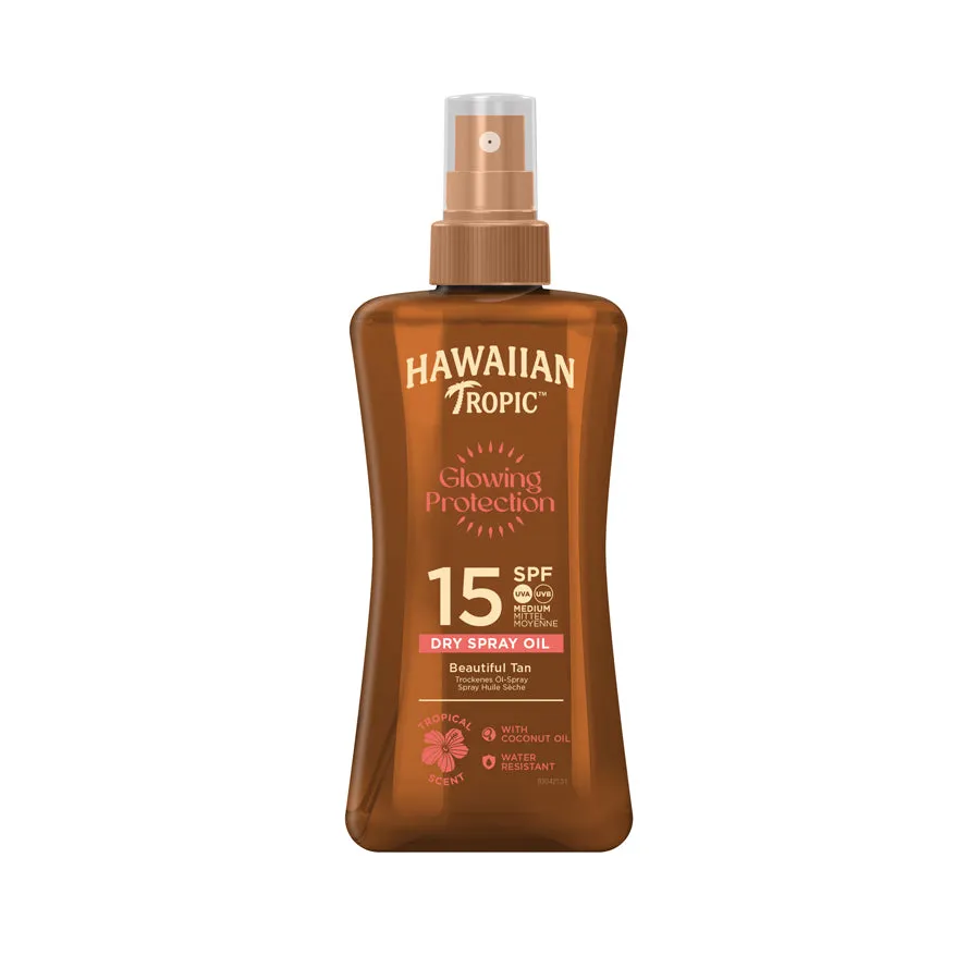 Hawaiian Tropic Protective Dry Spray Oil SPF 15 200ml
