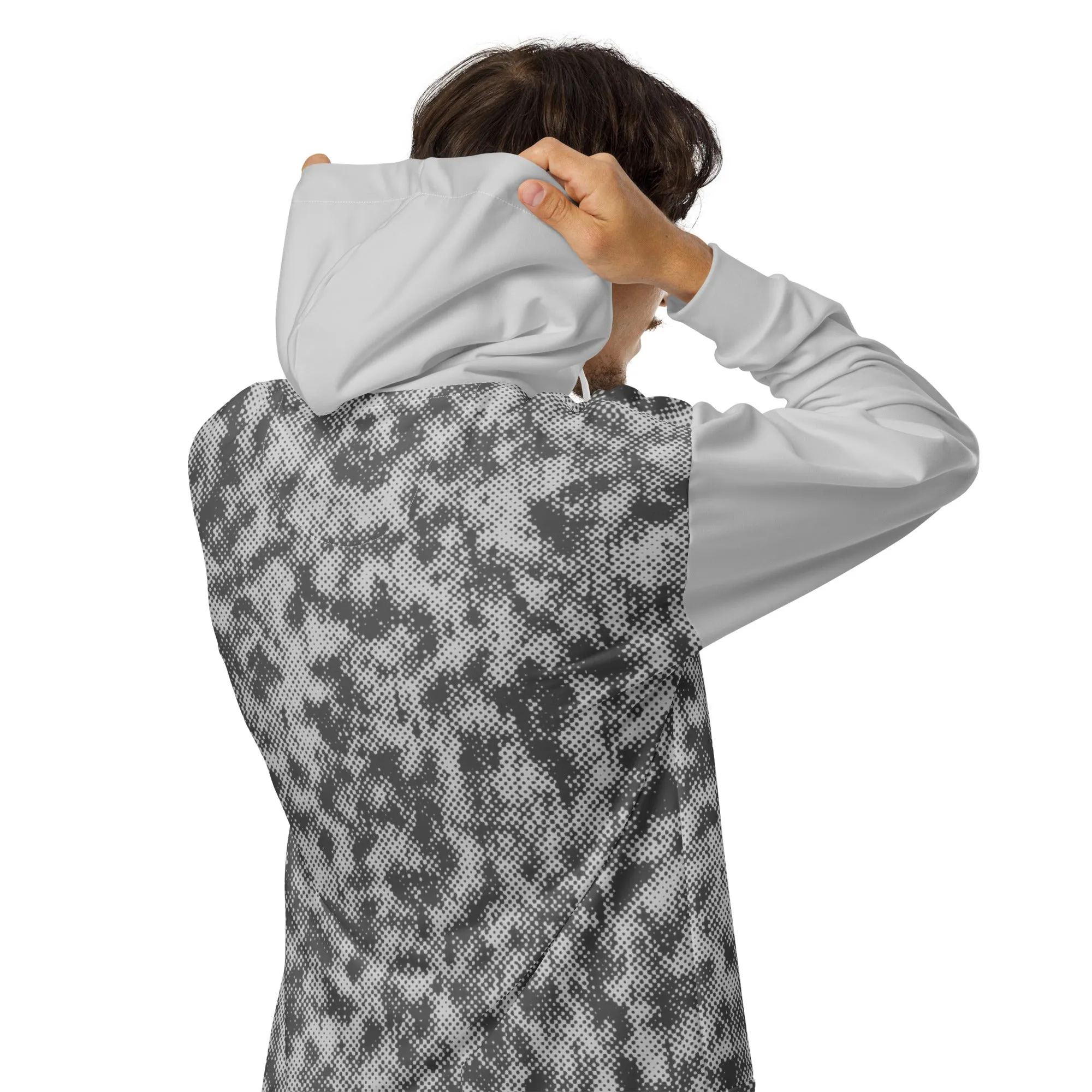 Humble Sportswear™ Men's Grey Active Zip Hoodie