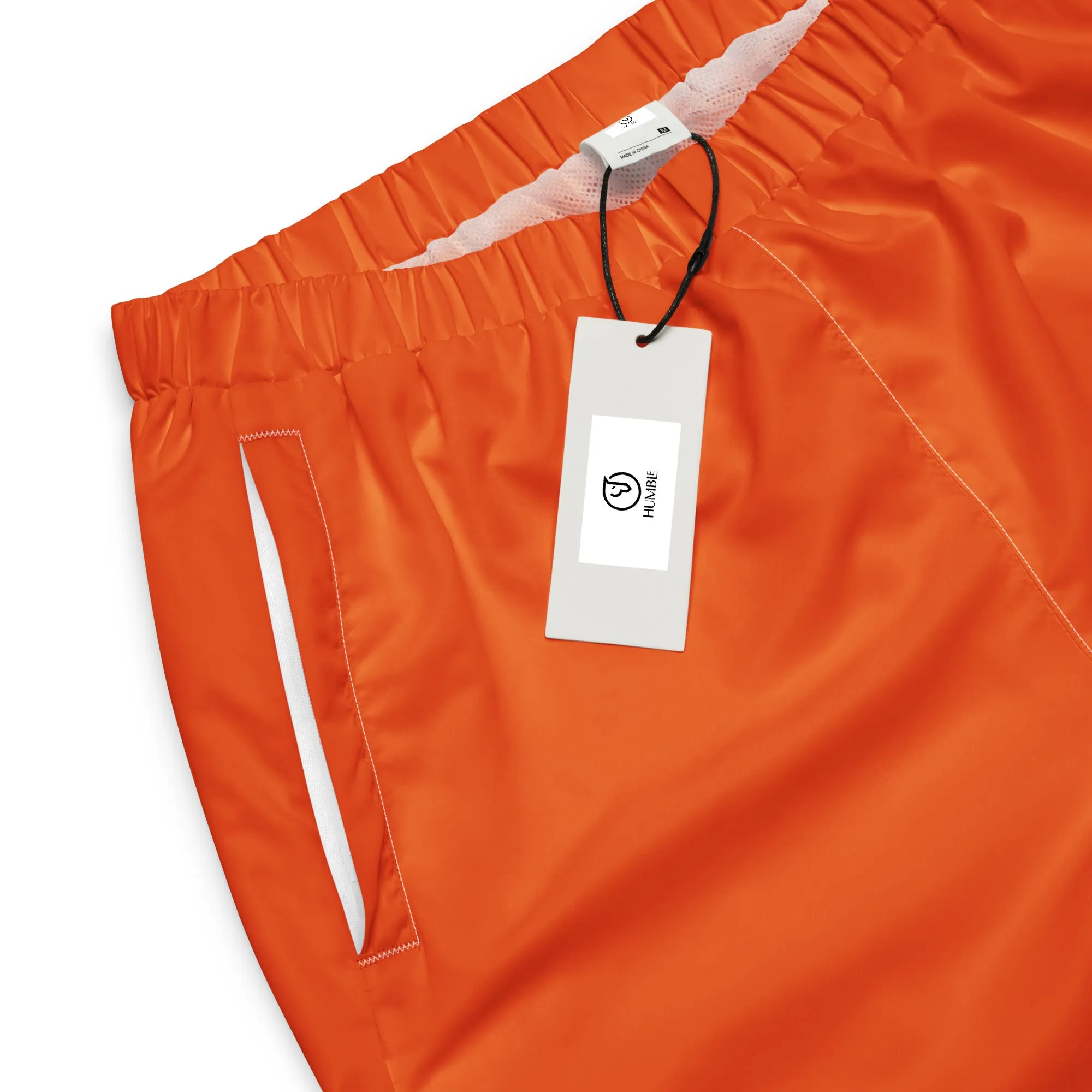 Humble Sportswear™ Women's Farah Orange Lightweight Track Pants