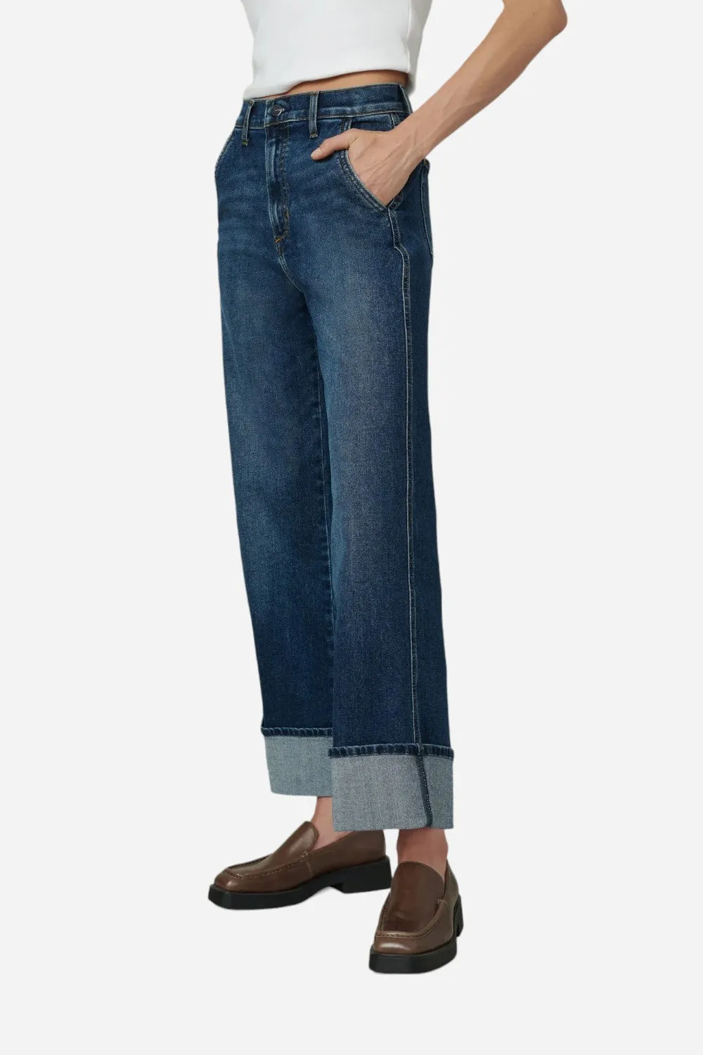 Joe's Trixie Trouser Wide Cuff Double Down