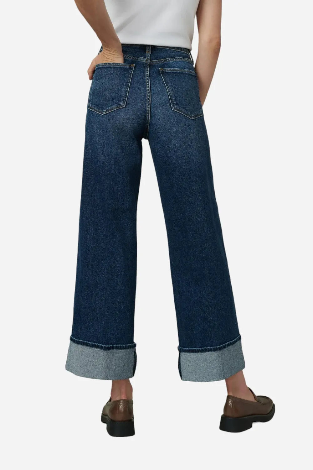Joe's Trixie Trouser Wide Cuff Double Down