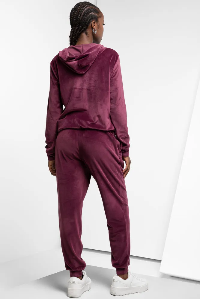 Jogger Trackpants Burgundy