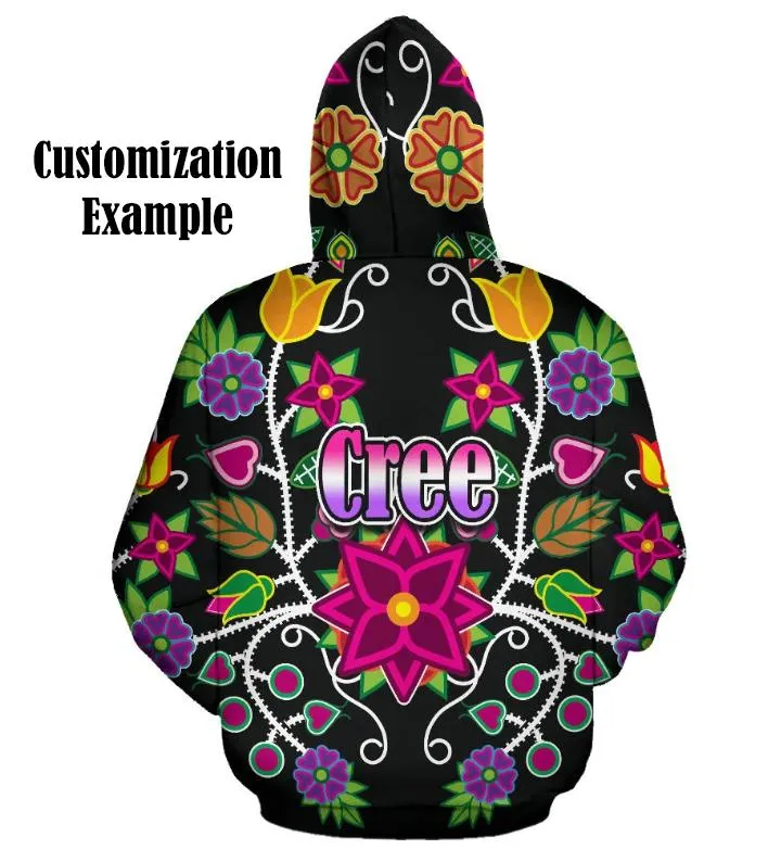 Kaleidoscope Dragonfly Hoodie for Women (USA Size)