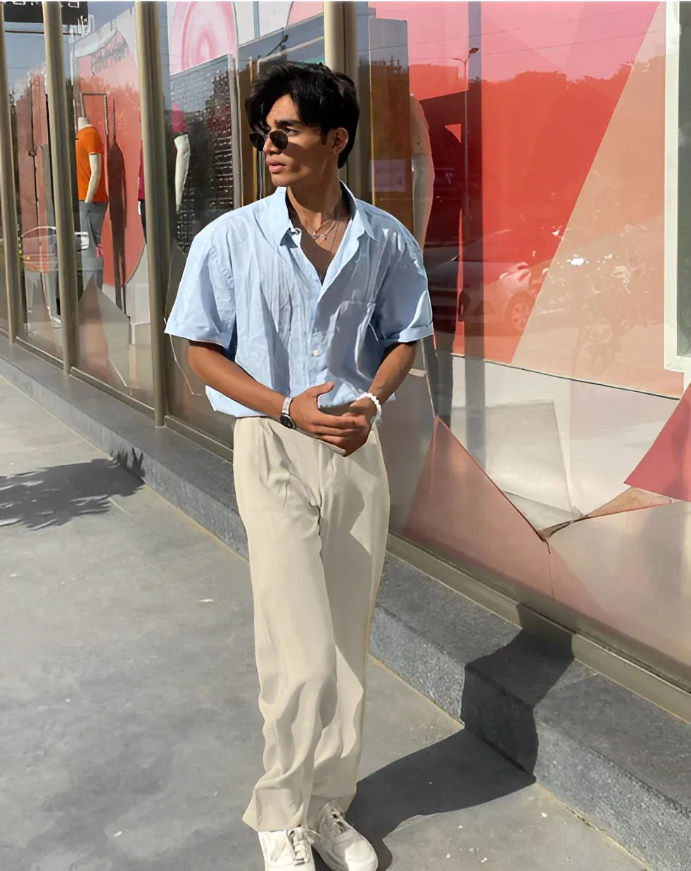 Korean Baggy Loose Fit Pants For Men
