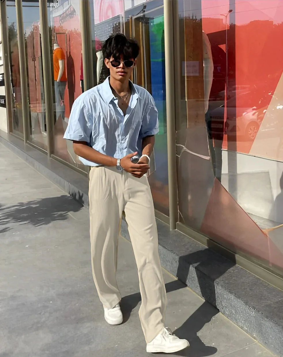 Korean Baggy Loose Fit Pants For Men