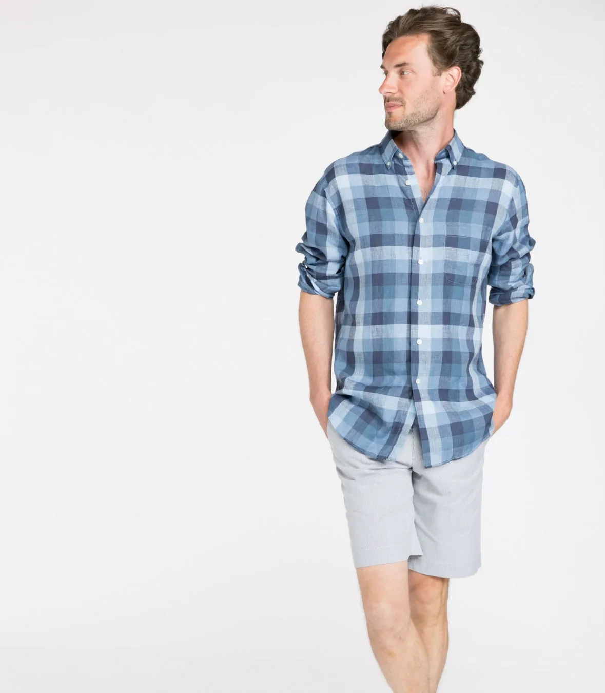 Men's Linen Garda Shorts
