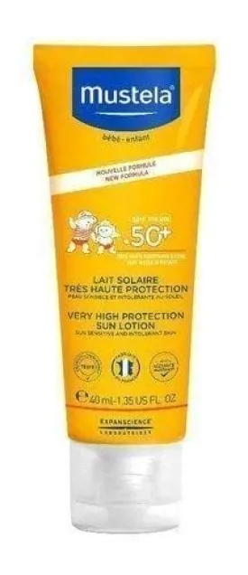 MUSTELA Sun milk very high protection SPF50   40ml