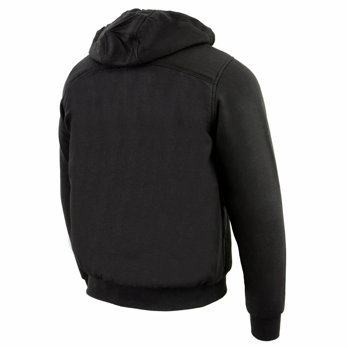 Nexgen Heat NXM1713SET Men's “Fiery’’ Heated Hoodie- Black Zipper