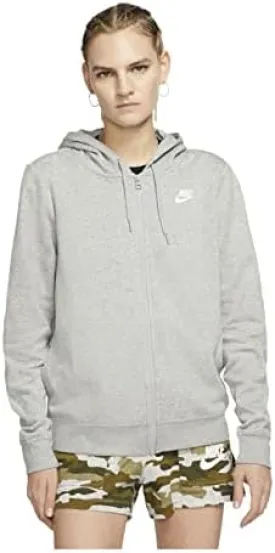Nike Women's NSW Fleece Hoodie Full Zip Varsity
