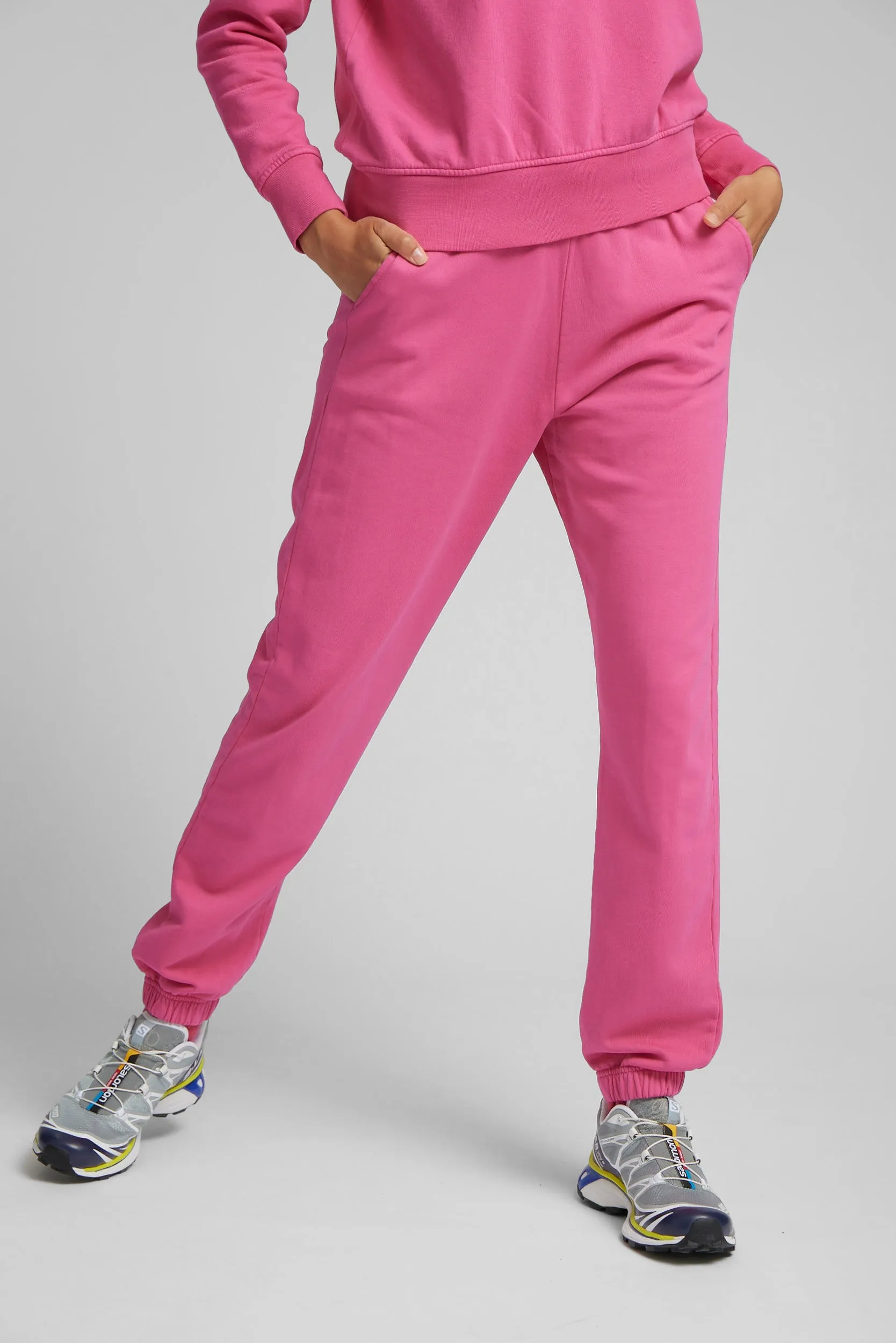 Organic Sweatpants - Light Aqua