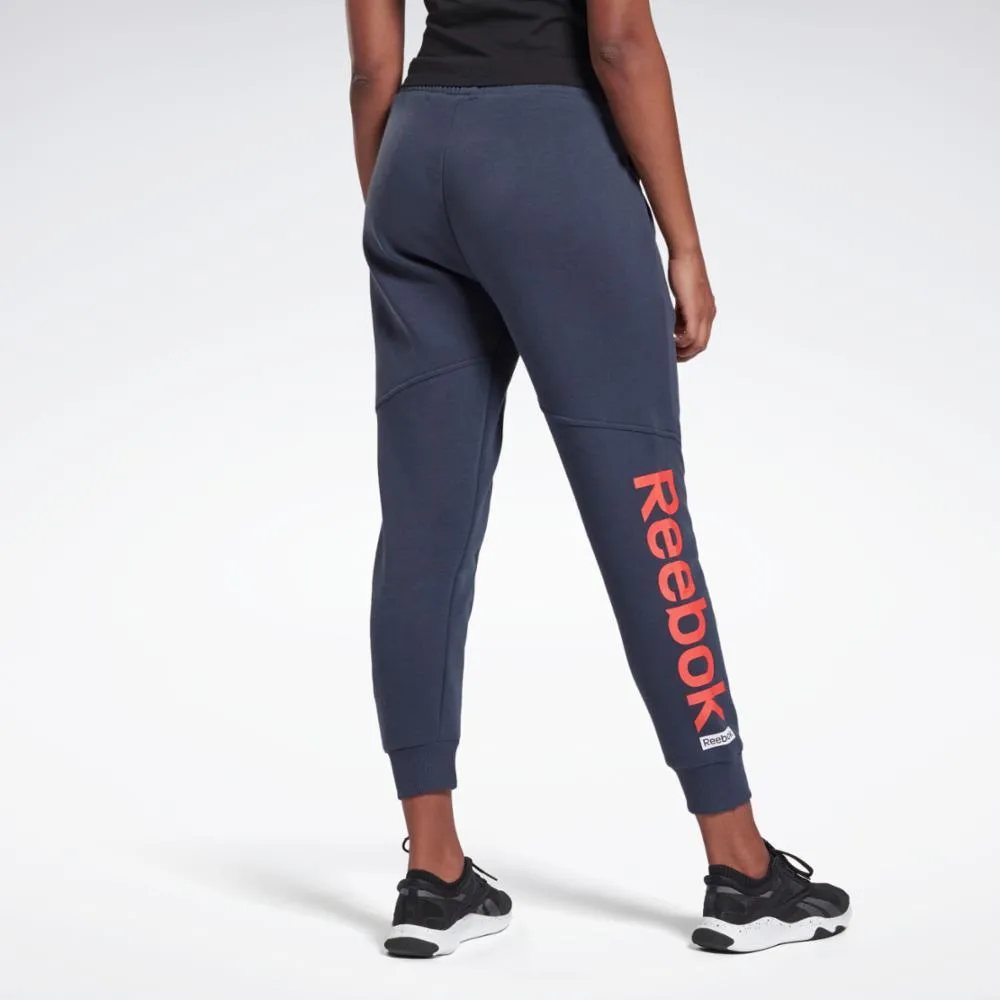 Reebok Apparel Women Linear Logo Sweat Pants HERNVY