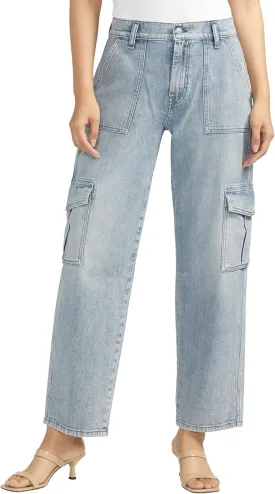 Silver Jeans Co. Women's Utility Cargo Jeans