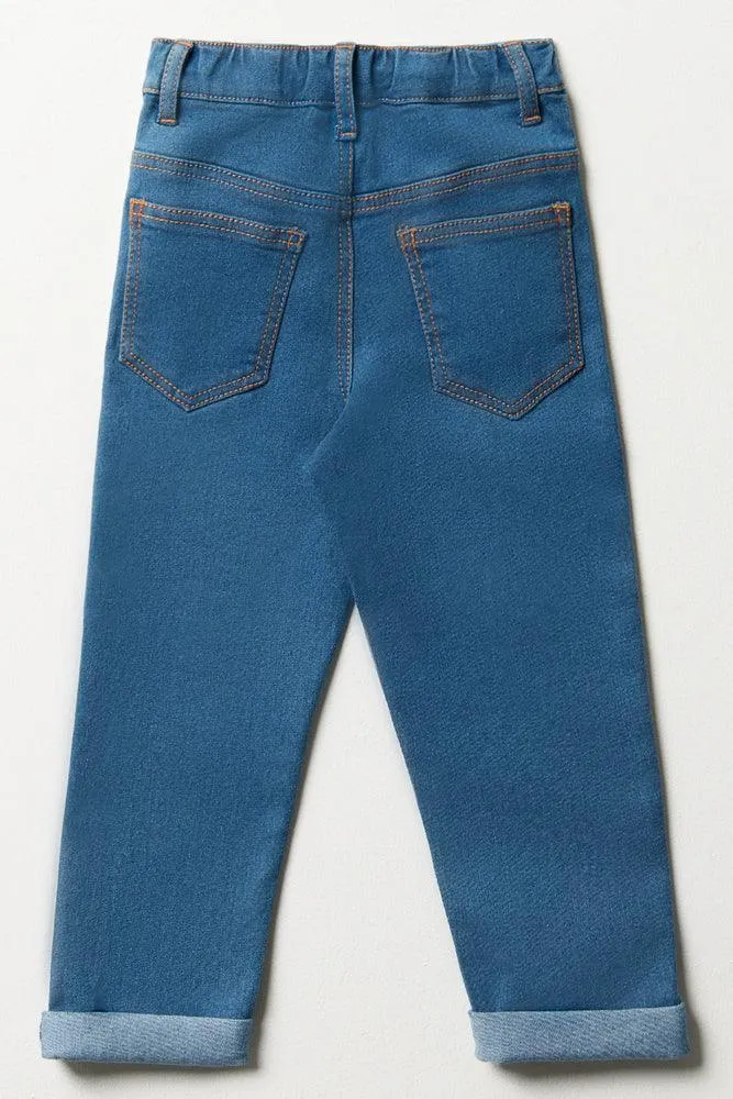 Skinny Denim Jeans Blue