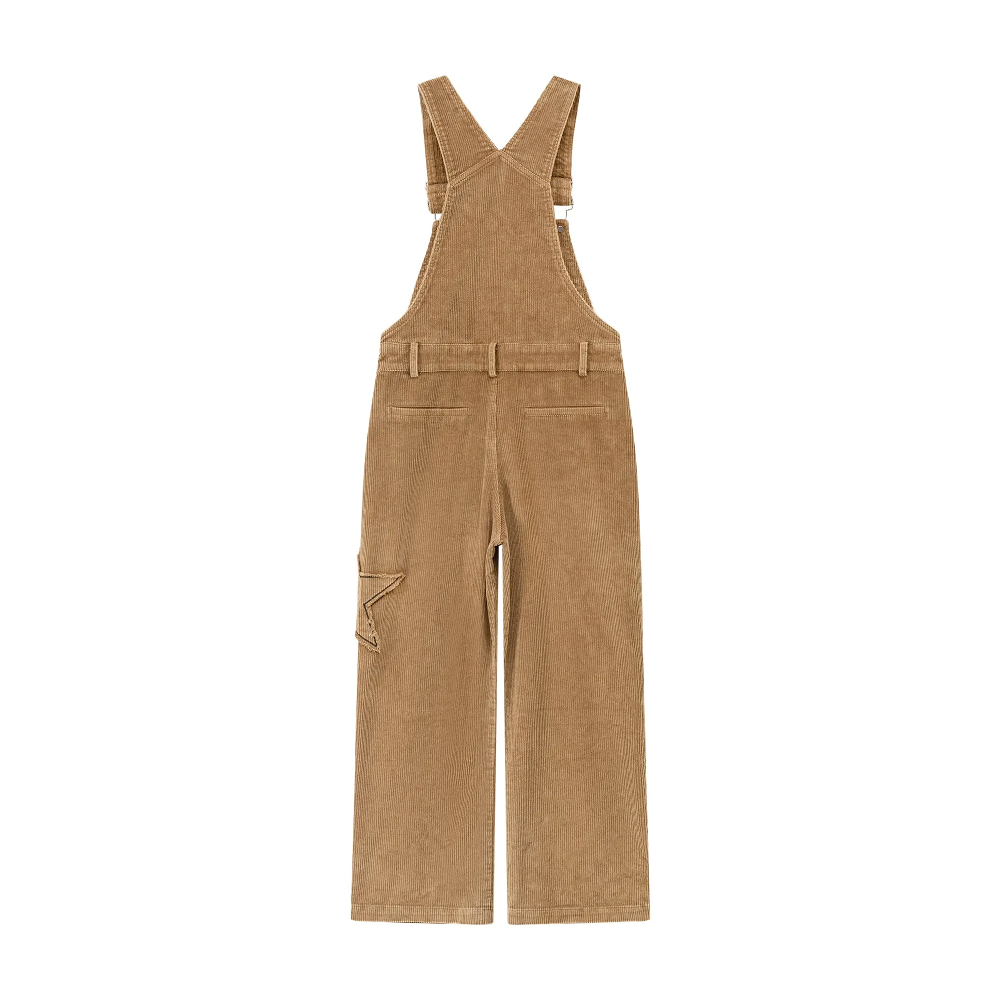 Stitched Star Overalls