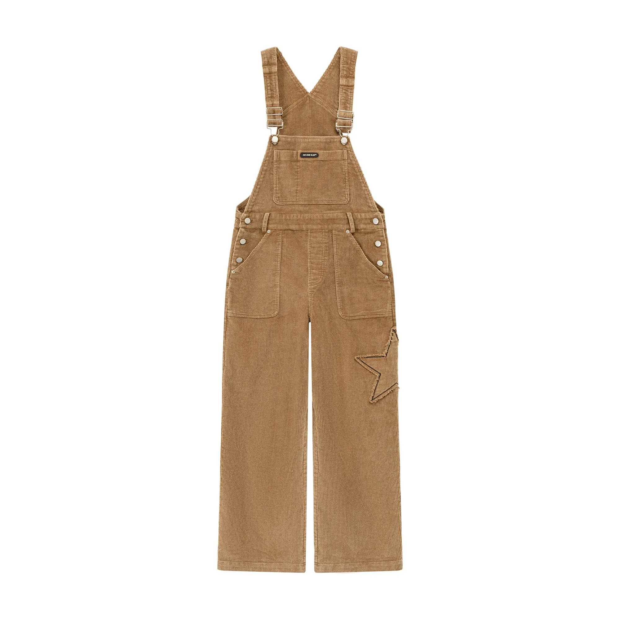 Stitched Star Overalls