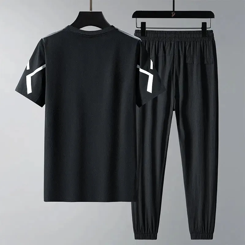 Summer Silk Sports Suit