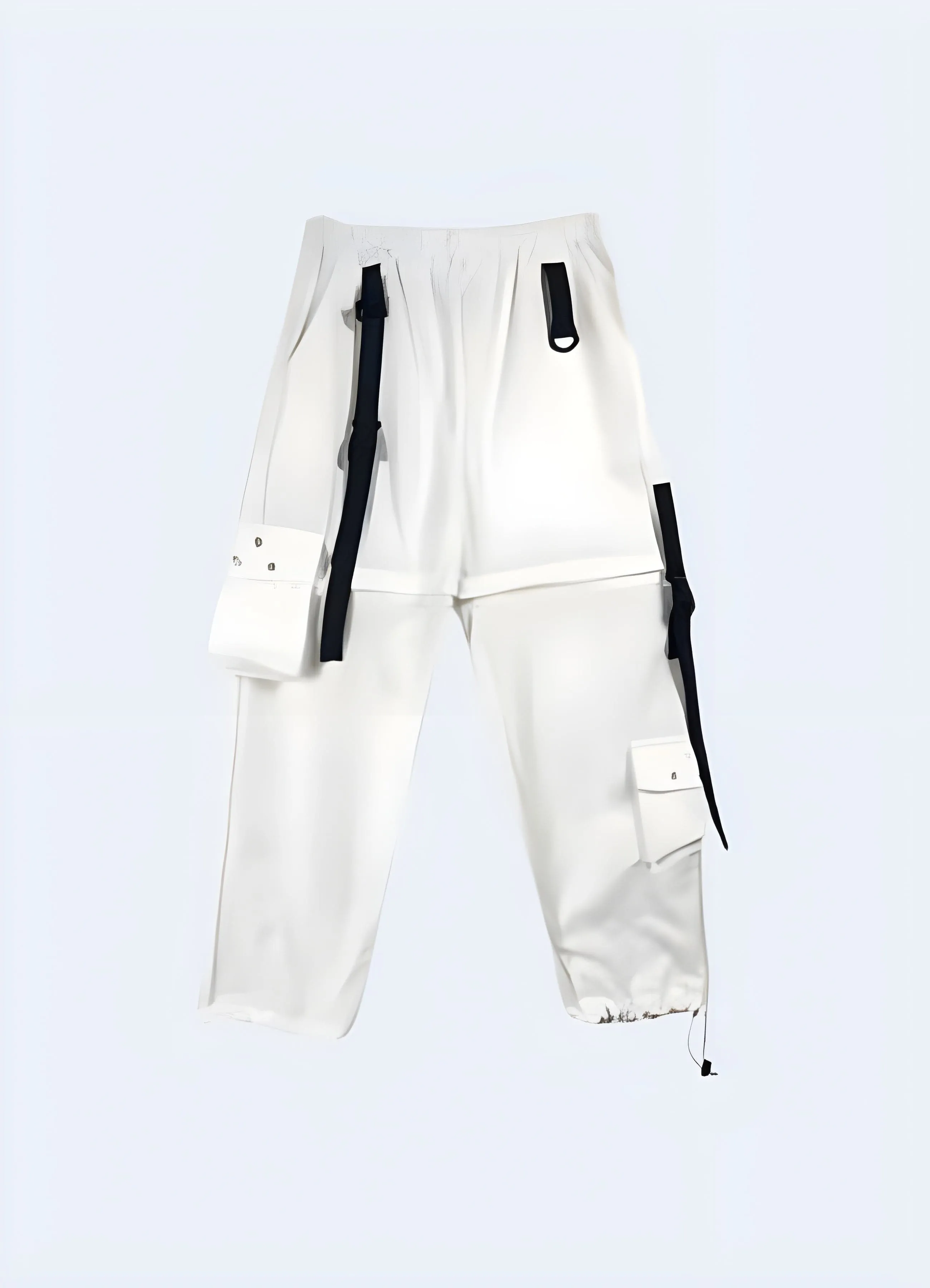 Techwear White Pant Women