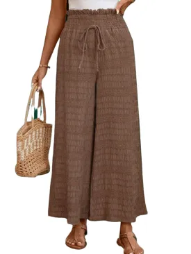 Tied Wide Leg Pants