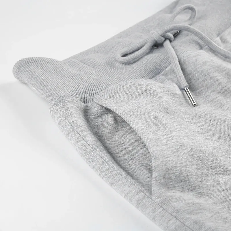 Trendy Wide Waistband Flared Joggers for Casual Outings