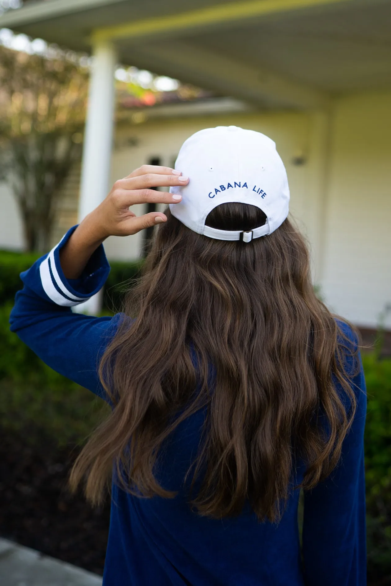 White Cabana Life Baseball Hat