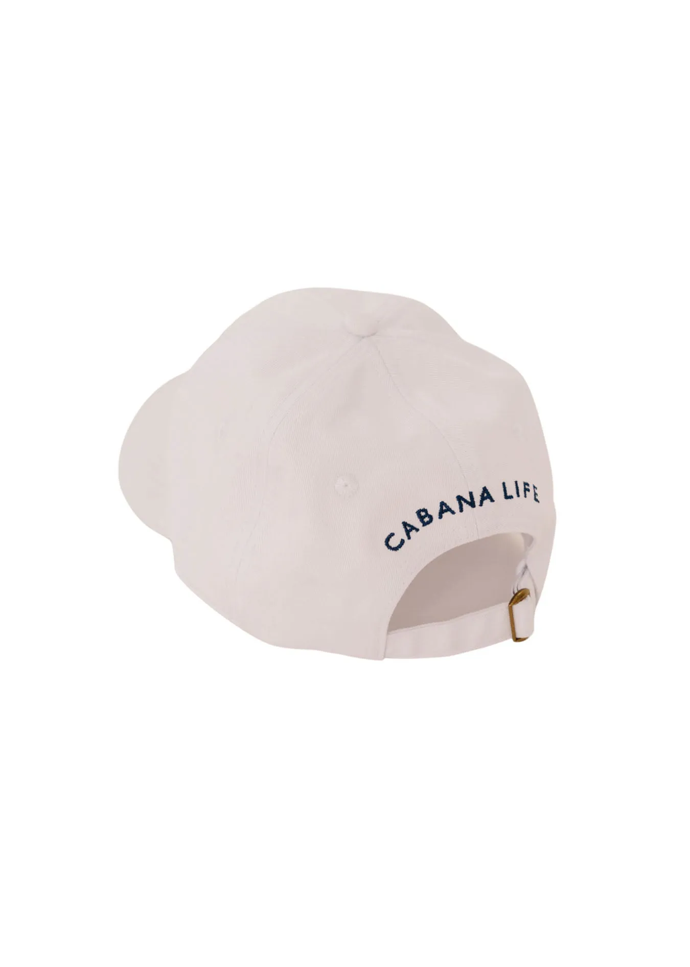 White Cabana Life Baseball Hat