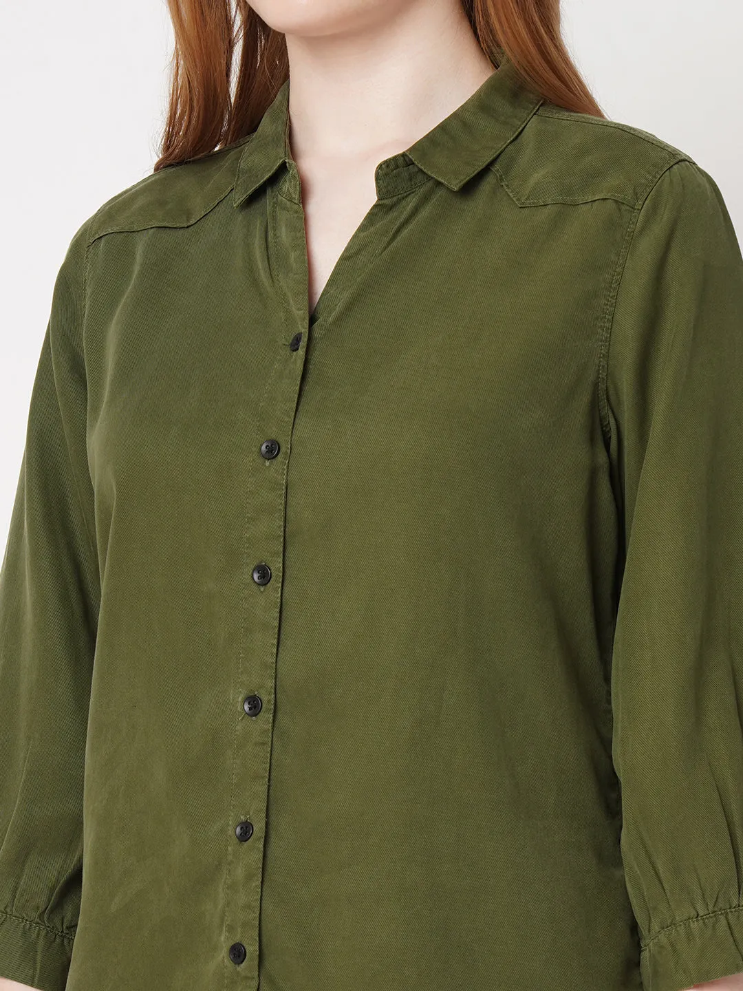 Women Solid Shirt