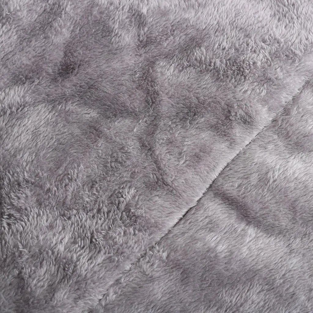Women's fur collar cotton hooded overcoat winter warm coat with pocket