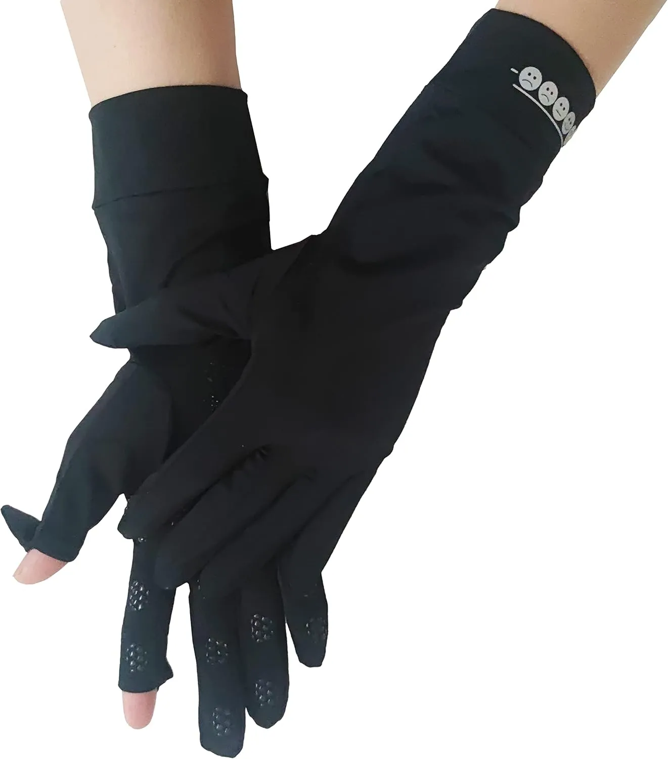 Women's UPF 50  Sun UV Protection Driving Gloves (for S-M Hands)